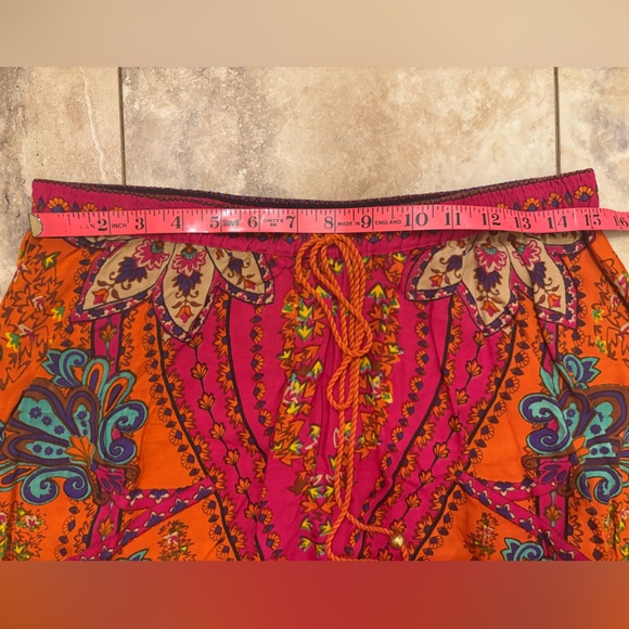 NWOT Soft Surroundings Marguerite Maxi Skirt In Bora Bora Scarf Print Medium - Picture 15 of 15